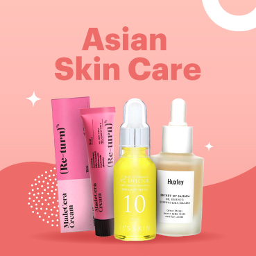 Looks X Asian Skin care product