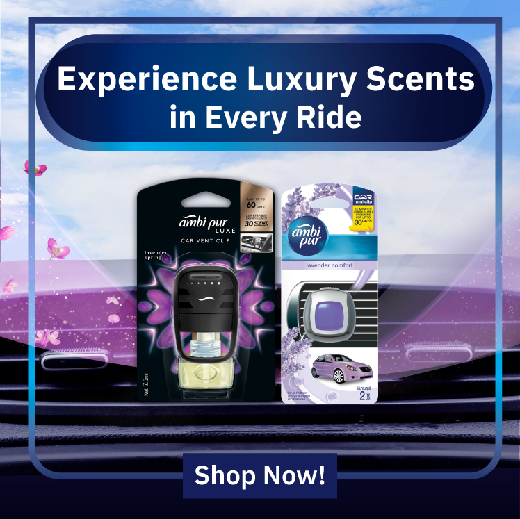  Ambipur Experience Luxury Scents in Every Ride