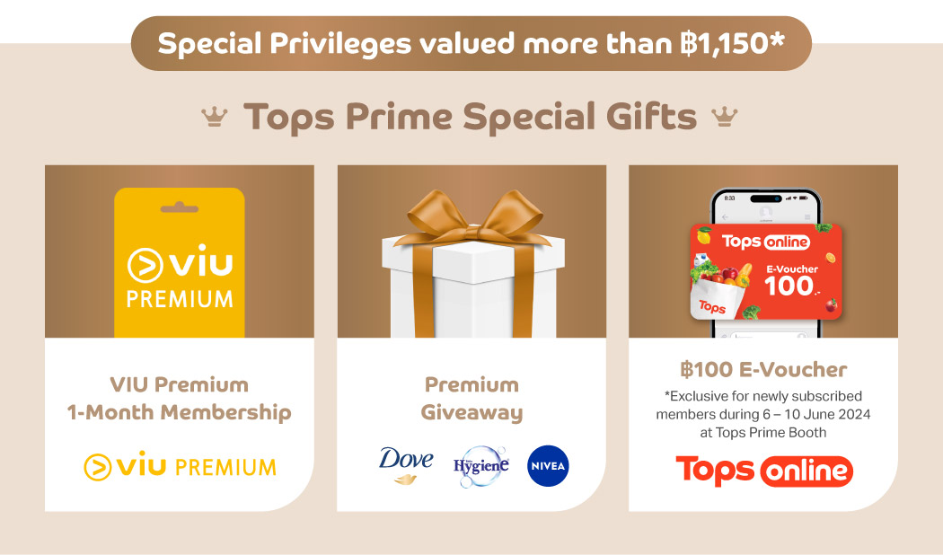 Tops Prime Day Exclusive Gifts